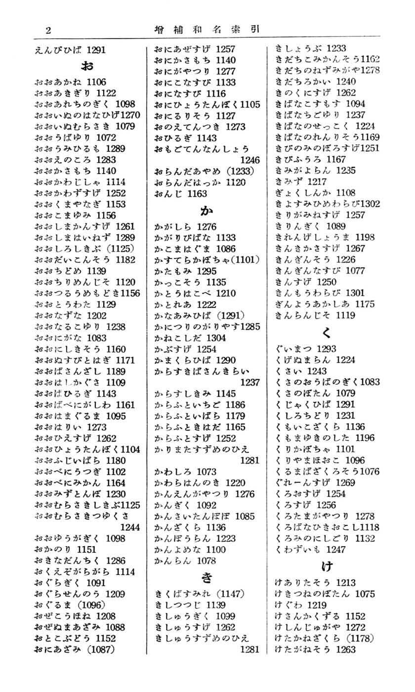 植物図鑑